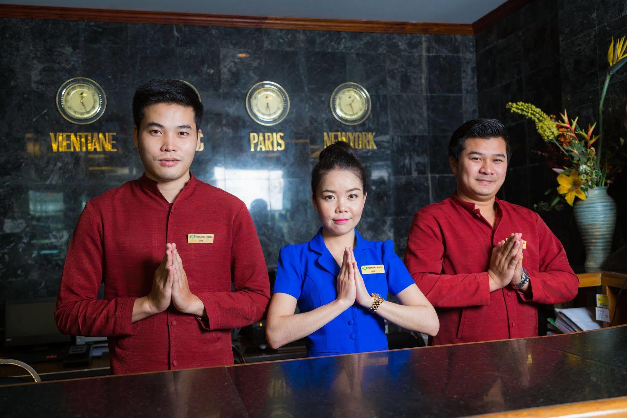 Mekong Hotel Vientiane Eksteriør bilde